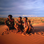 Khoisan people in the Karoo