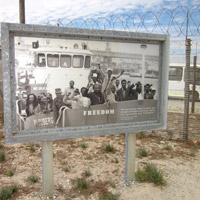 Robben Island prison, Cape Town.