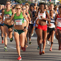 Comrades Women front pack 2012 race