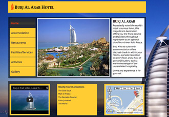 Burj Al Arab Hotel site